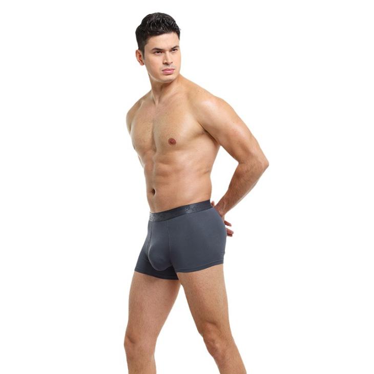 4Pk Black Cotton Stretch Trunks  |  Mens Essentials Clothing Essentials