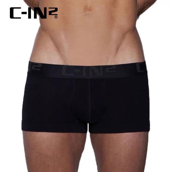 4Pk Black Metallic Trunks  |  Mens Underwear & Socks Clothing Mens