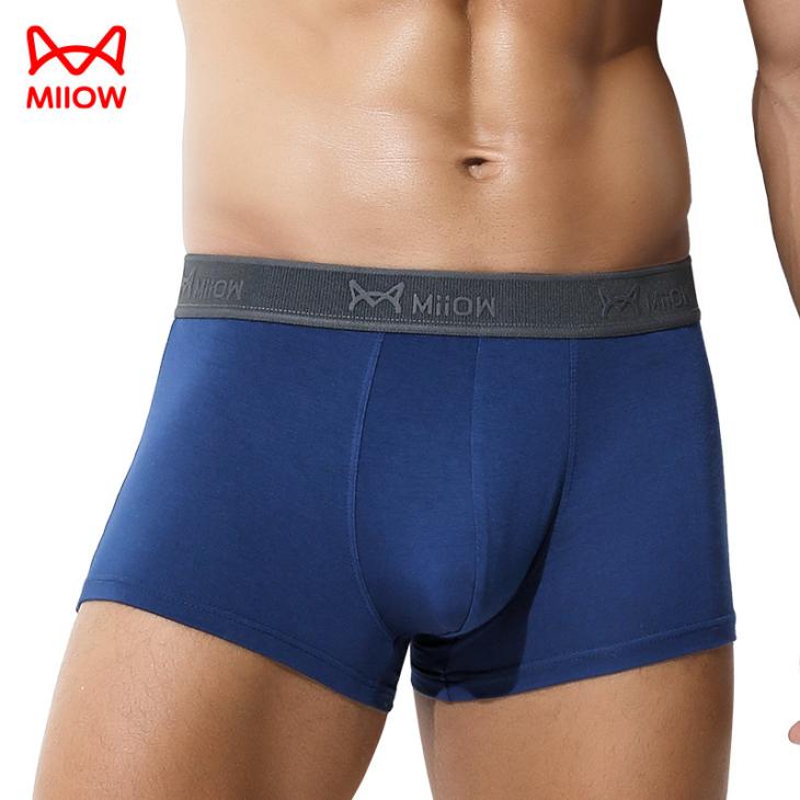 4Pk Grey Ri Cotton Stretch Trunks  |  Mens Underwear & Socks Clothing Essentials