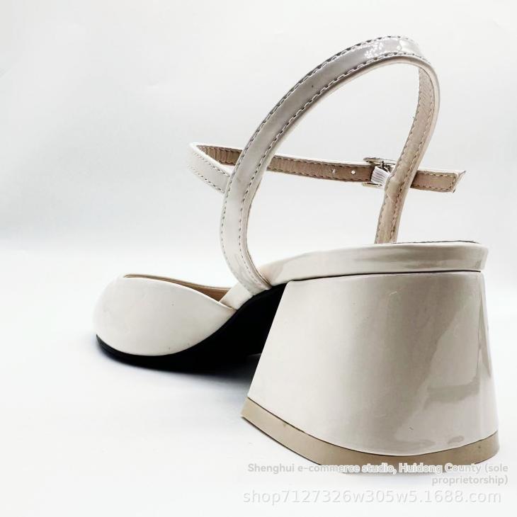 Beige Buckle Sling Back Heeled Court Shoes  |  Womens Shoes Shoes Shoes