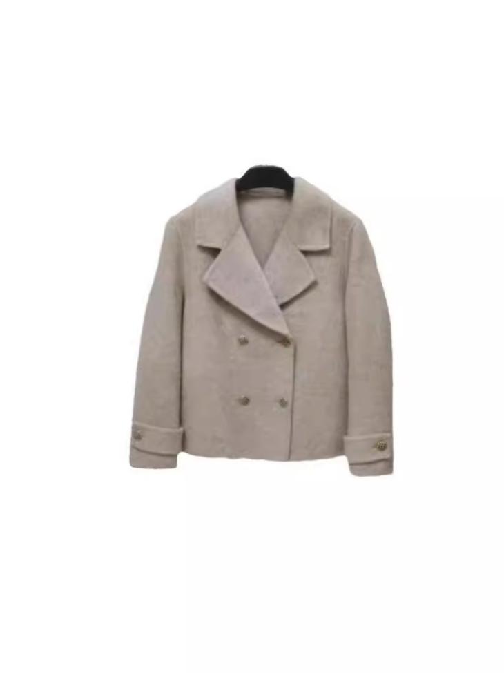 Beige Cropped Trench Jacket  |  Womens Coats & Jackets Clothing Coats & Jackets