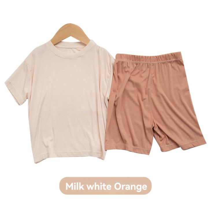 Beige T-Shirt And Shorts Set  |  Womens T-Shirts & Vests Clothing Loungewear