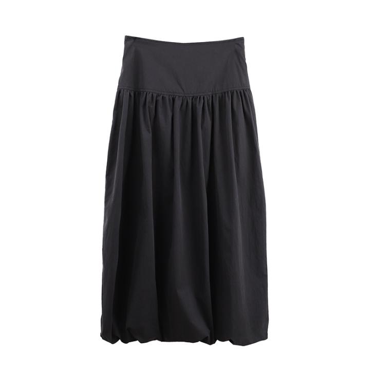 Black Bubble Hem Mini Skirt  |  Womens Skirts Clothing Skirts