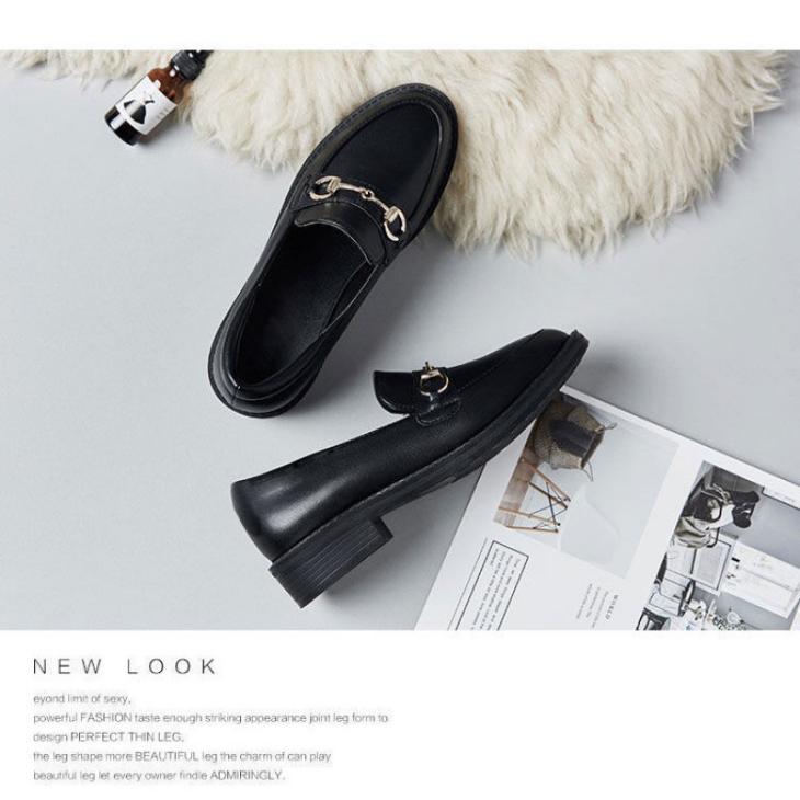 Black Chain Snaffle Loafers  |  Womens Loafers Loafers Loafers