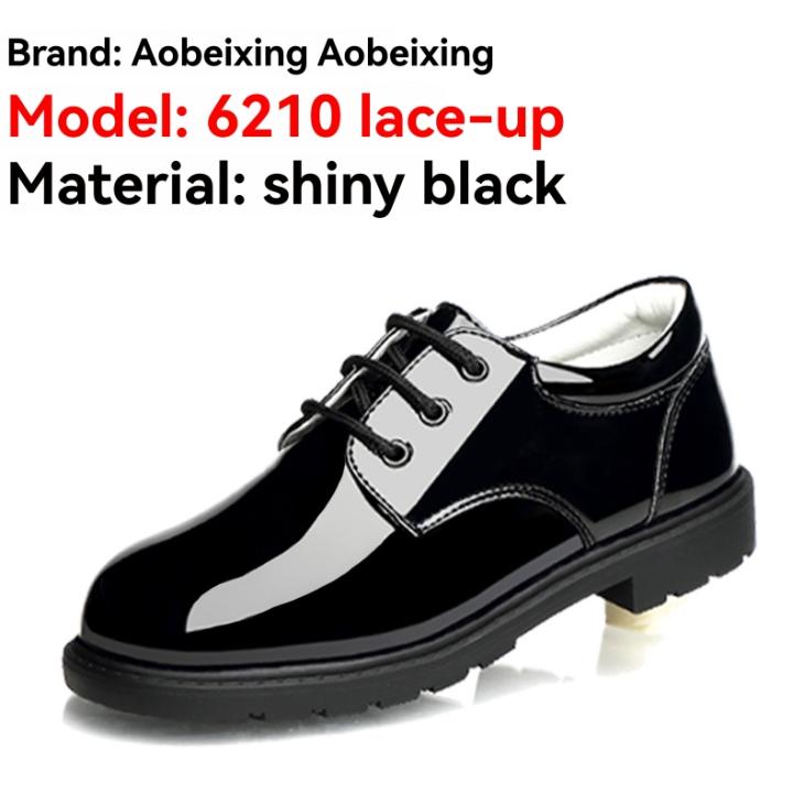 Black Chunky Patent Lace Up Shoes  |  Womens Shoes Shoes Shoes