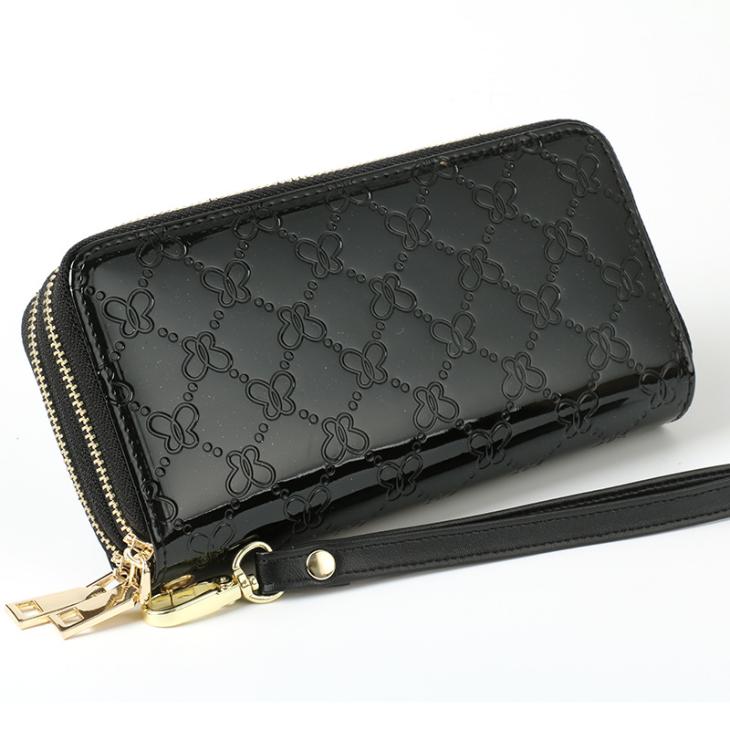 Black Embossed Ri Monogram Panel Purse  |  Womens Bags, Purses & Luggage Accessories Bags, Purses & Luggage