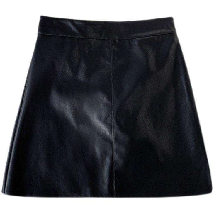 Black Faux Leather Pocket Mini Skirt  |  Womens Skirts Clothing Skirts