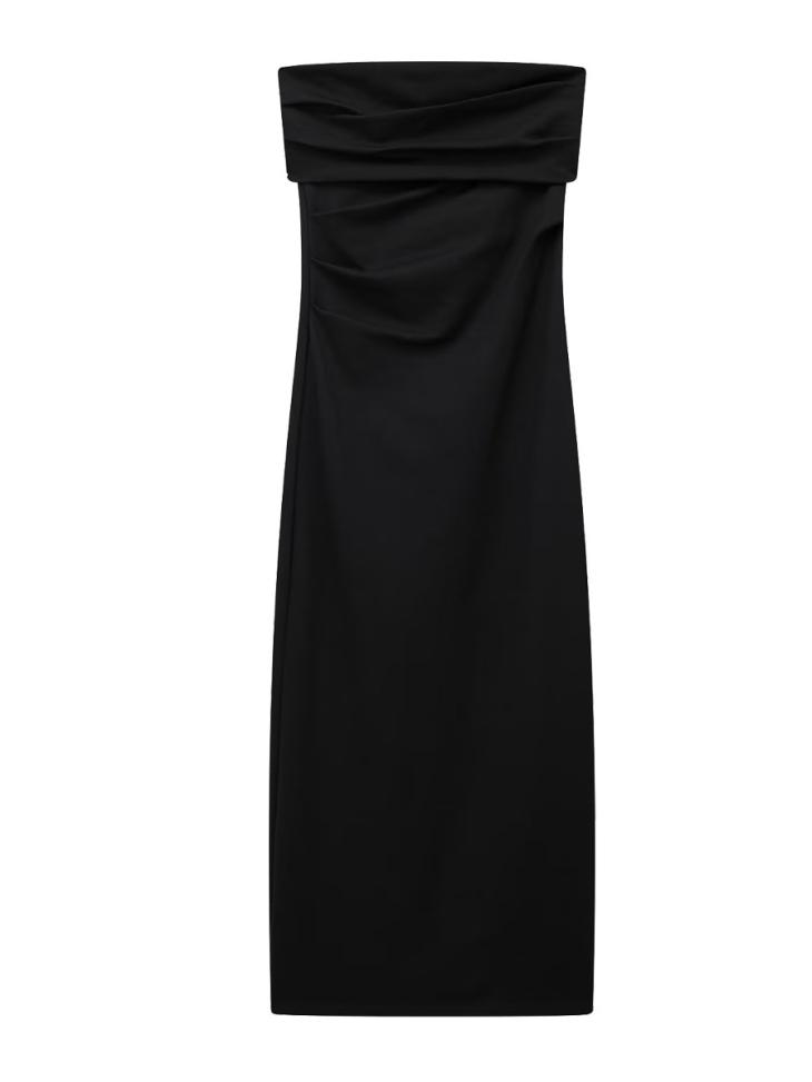 Black Flared Pull On Trousers  |  Womens Trousers Clothing Trousers