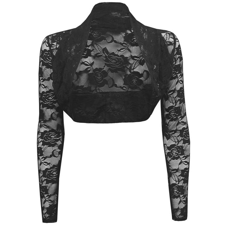 Black Lace Tie Back Bodysuit  |  Womens Tops & T-Shirts Clothing Tops & T-Shirts