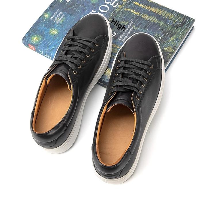 Black Lace Up Trainers  |  Mens Trainers Mens Mens