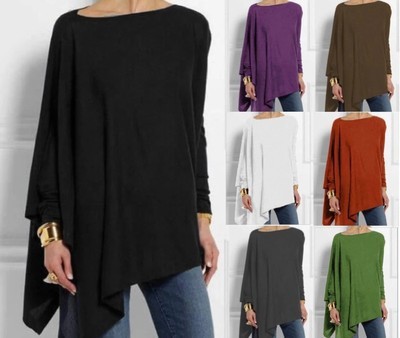 Black One Shoulder Cuffed Blouse  |  Womens Blouses & Shirts Blouses & Shirts Blouses & Shirts