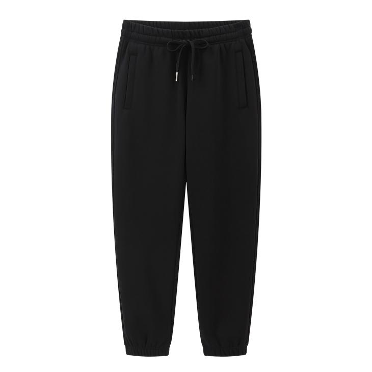 Black Regular Fit Essential Joggers  |  Mens Loungewear Clothing Essentials