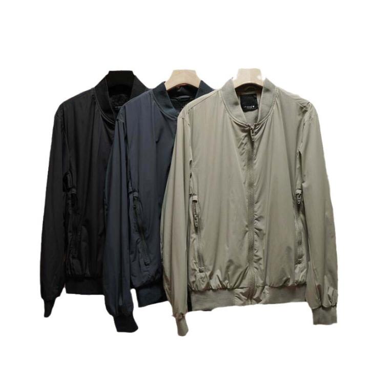 Black Regular Fit Zip Up Bomber Jacket  |  Mens Coats & Jackets Clothing Coats & Jackets