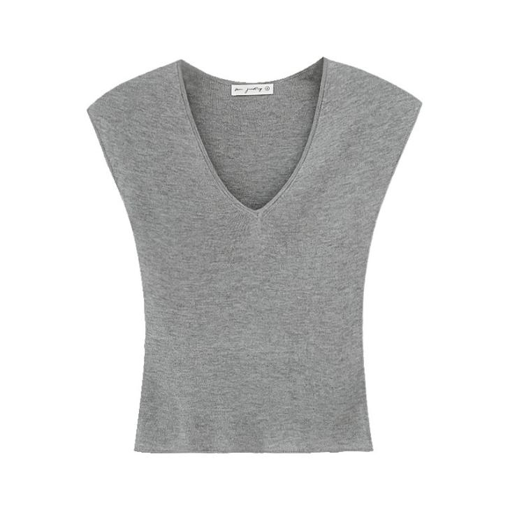 Black Shoulder Pad Tank Top  |  Womens Tops & T-Shirts Clothing Tops & T-Shirts