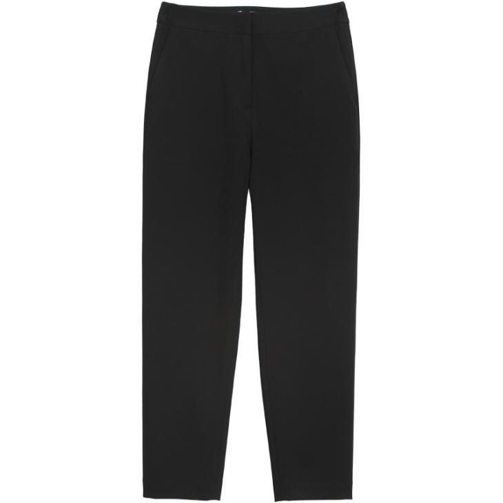 Black Slim Fit Cigarette Trouser  |  Womens Trousers Clothing Trousers