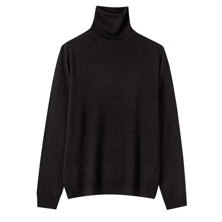 Black Slim Fit Roll Neck Jumper  |  Mens Jumpers & Cardigans Clothing Jumpers & Cardigans