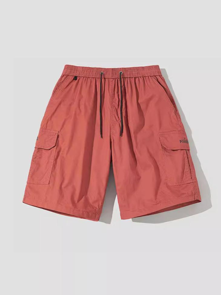 Blue Regular Fit Cargo Shorts  |  Mens Shorts Clothing Mens