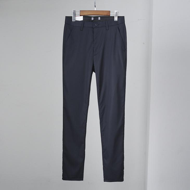 Blue Skinny Fit Smart Chino Trousers  |  Mens Chinos Chinos Chinos