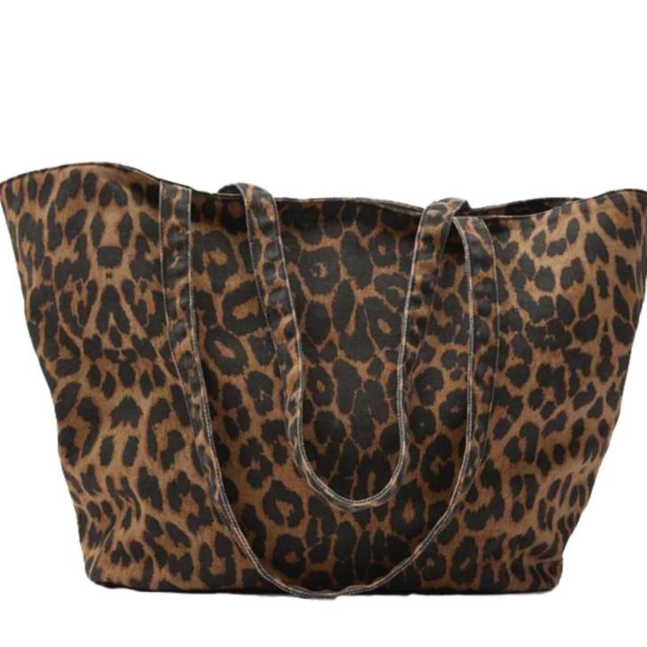 Brown Leather Leopard Shopper Bag  |  Womens Bags, Purses & Luggage Accessories Bags, Purses & Luggage