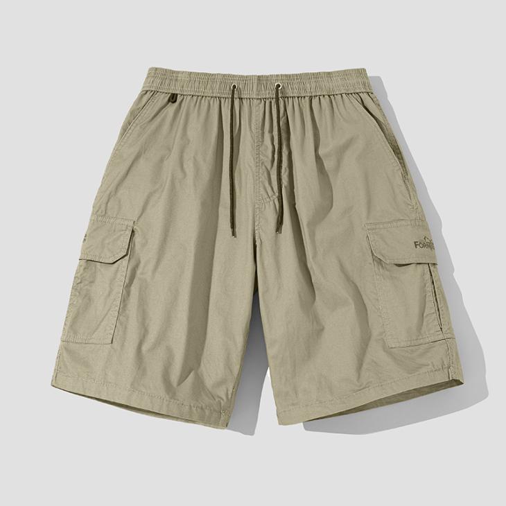 Brown Regular Fit Cargo Shorts  |  Mens Essentials Clothing Essentials