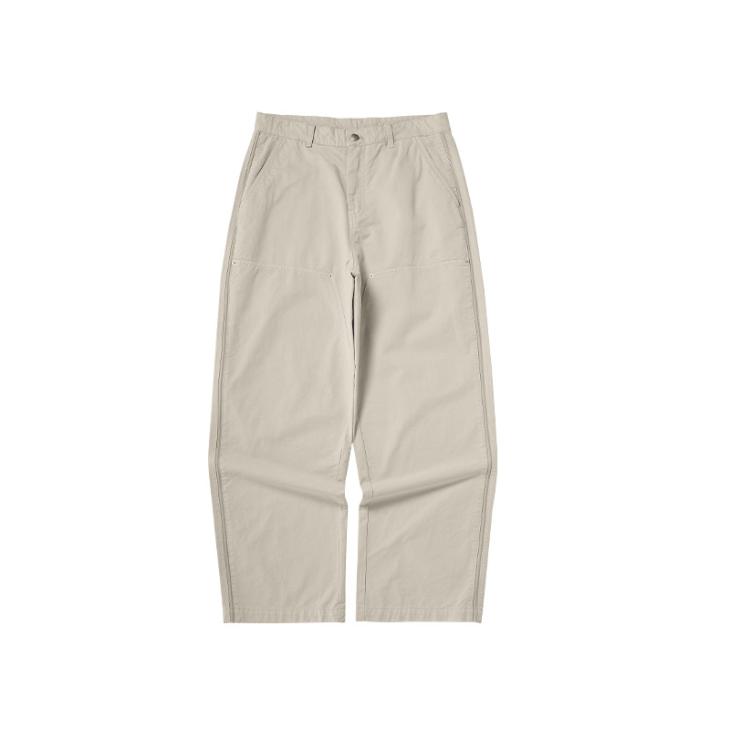 Brown Regular Fit Workwear Trousers  |  Mens Trousers Clothing Mens