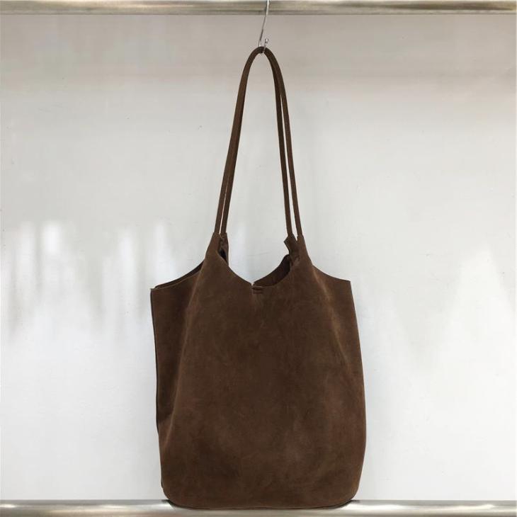 Brown Whipstitch Suede Shopper Bag  |  Womens Bags, Purses & Luggage Accessories Bags, Purses & Luggage