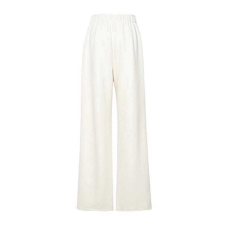 Cream Boucle Wide Leg Trousers  |  Womens Co-Ord Sets Clothing Co-Ord Sets