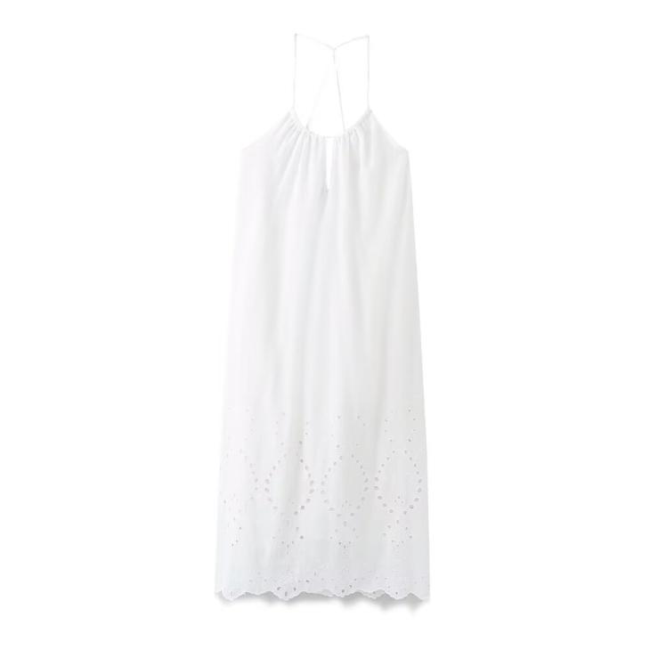 Cream Embellished Longline Kaftan  |  Womens Swimwear & Beachwear Clothing Swimwear & Beachwear