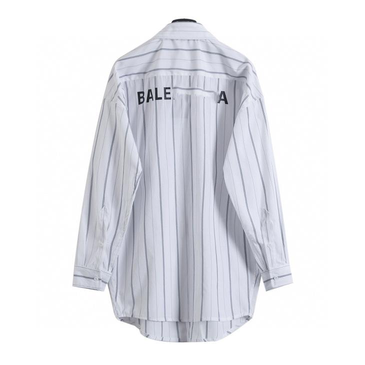 Cream Stripe Broderie Detail Shirt  |  Womens Tops & T-Shirts Blouses & Shirts Blouses & Shirts