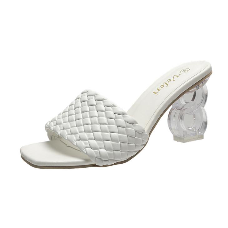 Cream Wide Fit Woven Flat Sandal  |  Womens Wide Fit Shoes Sandals Sandals