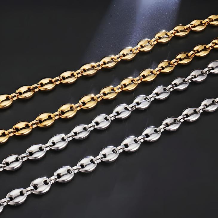 Gold Chain Link Bracelet  |  Womens Jewellery Accessories Jewellery