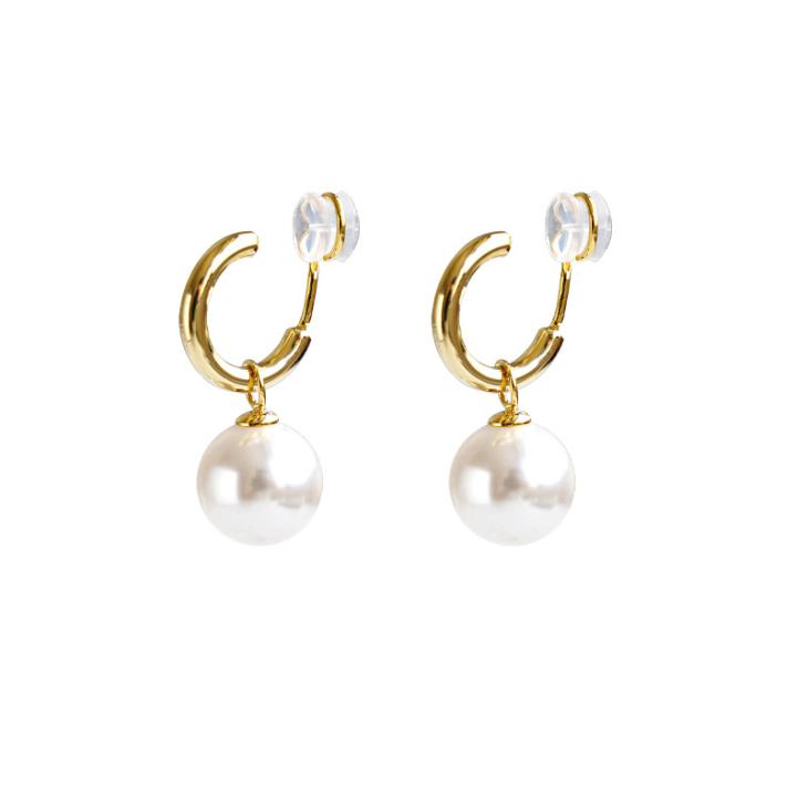 Gold Pearl Hoop Earrings Multipack  |  Womens Jewellery Accessories Jewellery