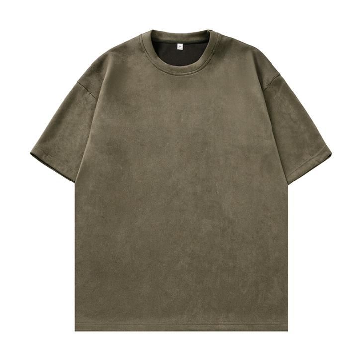 Green Boxy Fit Washed T-Shirt  |  Mens T-Shirts & Vests Clothing Mens