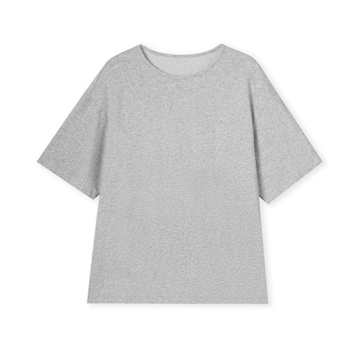 Grey Boxy Fit Ri Studio T-Shirt  |  Mens T-Shirts & Vests Clothing Essentials