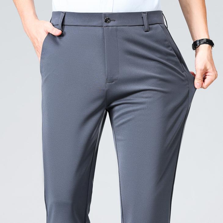 Grey Plain Skinny Suit Trousers  |  Mens Suits Clothing Mens