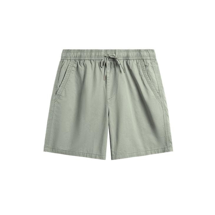 Grey Regular Fit Pull On Shorts  |  Mens Shorts Clothing Mens