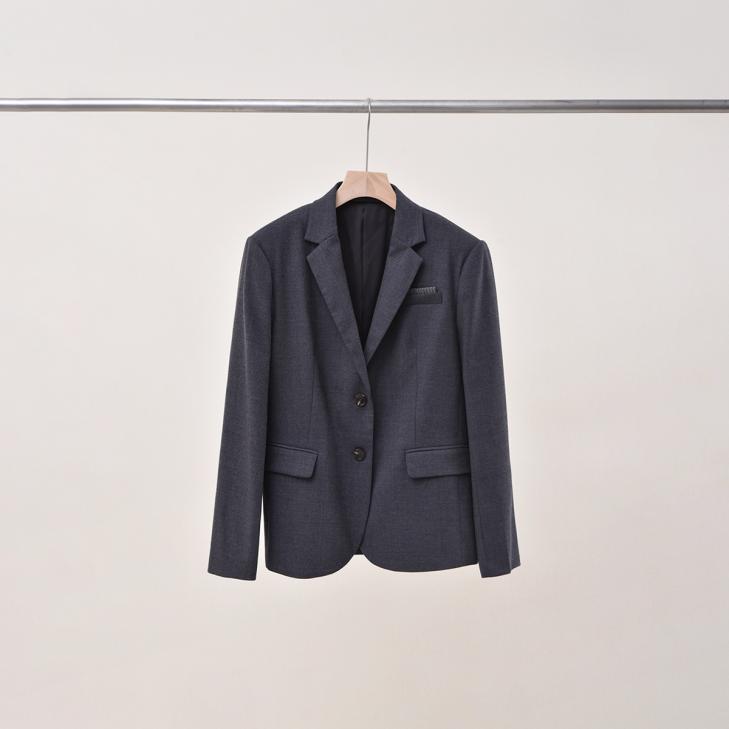 Grey Single Breasted Skinny Suit Jacket  |  Mens Suits Clothing Mens