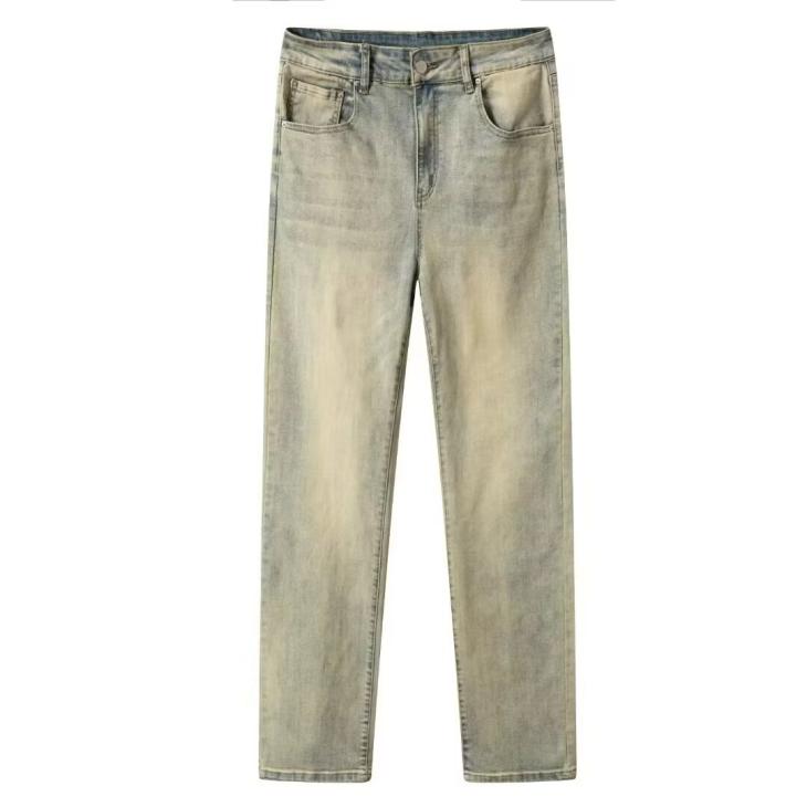 Grey Skinny Fit Faded Jeans  |  Mens Jeans Clothing Jeans