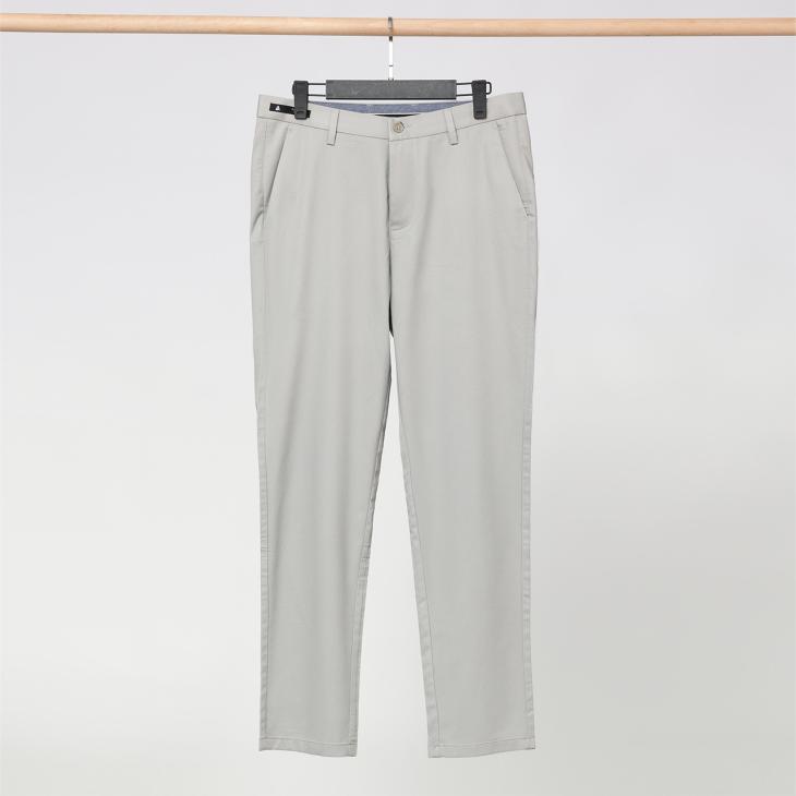 Grey Skinny Fit Smart Chino Trousers  |  Mens Trousers Chinos Chinos