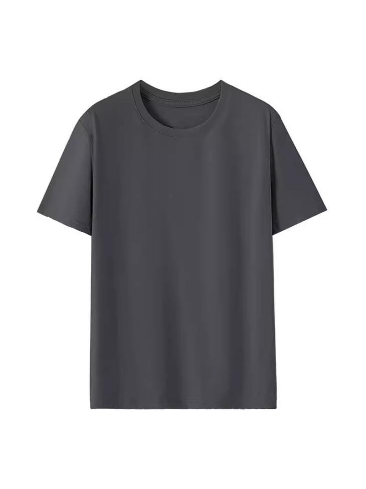 Grey Slim Fit Ri Studio T-Shirt  |  Mens Tops Clothing Mens