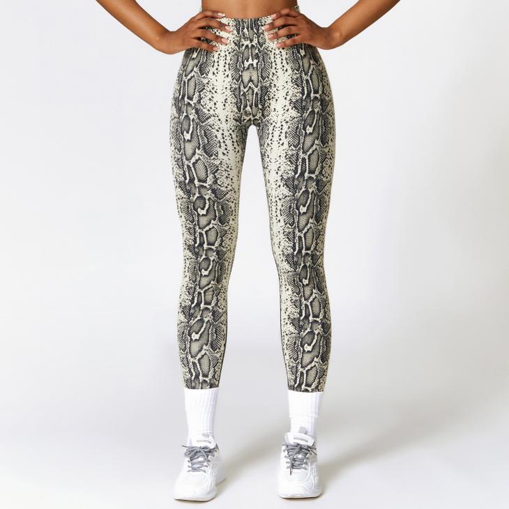 Grey Snake Print Mesh Trousers  |  Womens Trousers Clothing Co-Ord Sets