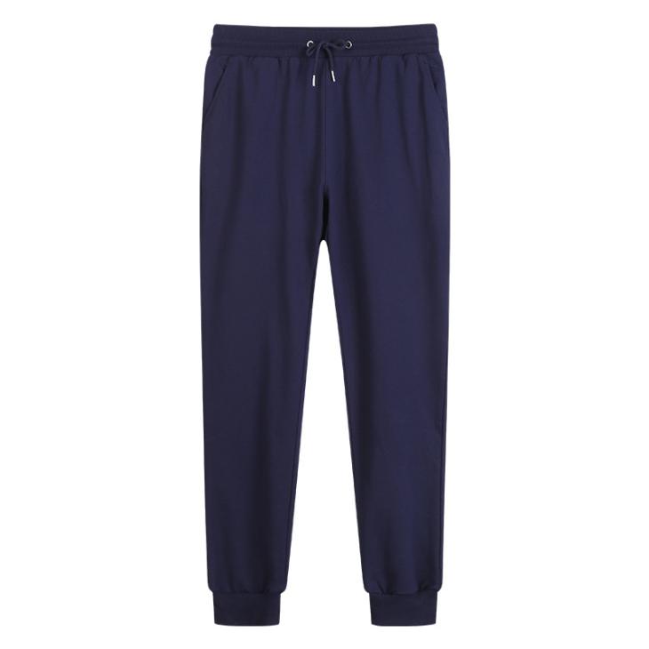 Navy Pique Skinny Fit Joggers  |  Mens Loungewear Clothing Joggers