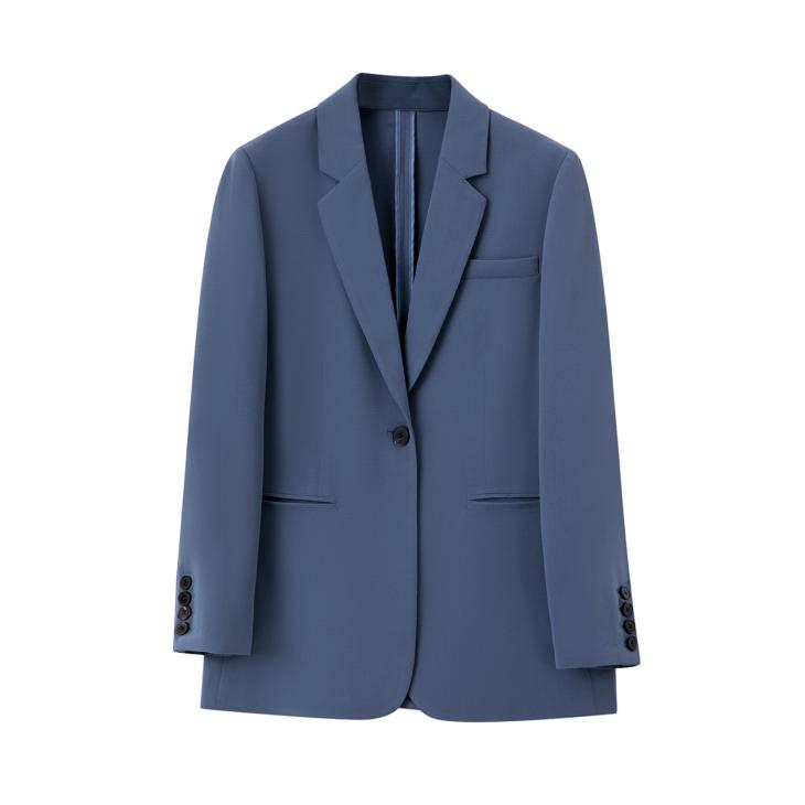 Navy Slim Fit Jersey Blazer  |  Mens Lazers Clothing Coats & Jackets