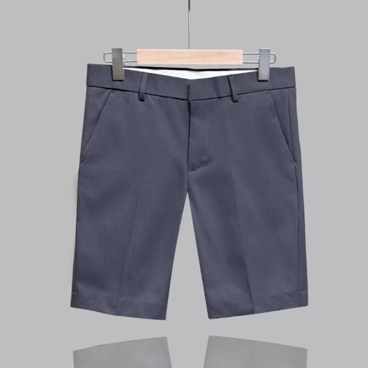 Navy Slim Fit Waffle Shorts  |  Mens Shorts Clothing Mens