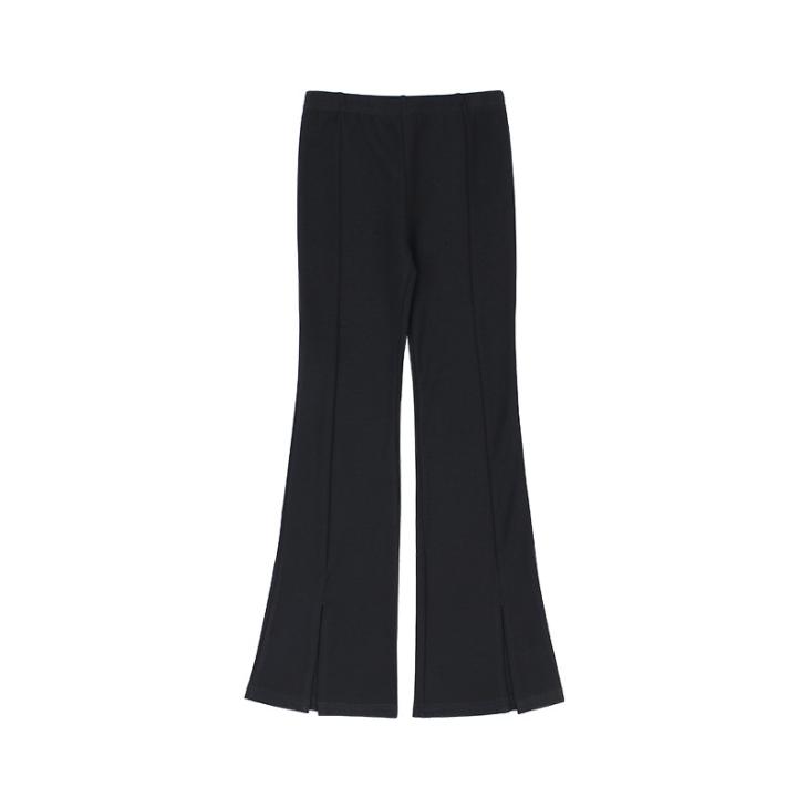 Petite Black Bootcut Trousers  |  Womens Trousers Clothing Trousers