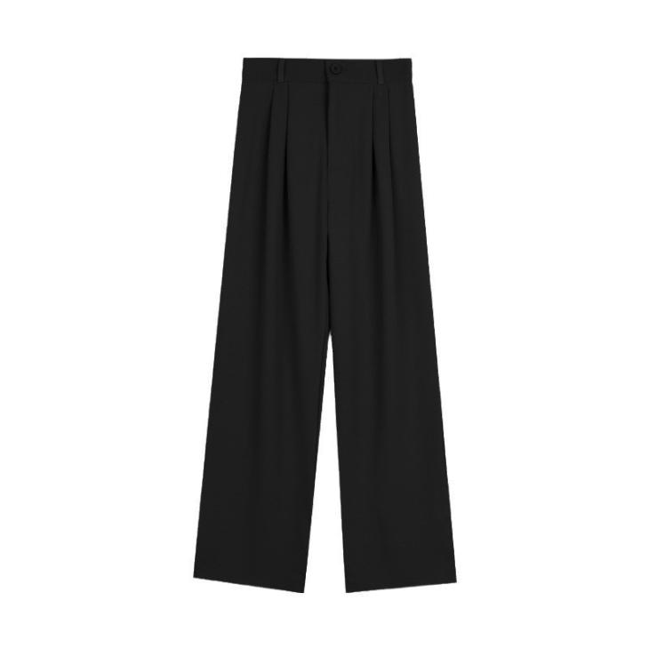 Petite Black Wide Leg Trousers  |  Womens Trousers Clothing Trousers