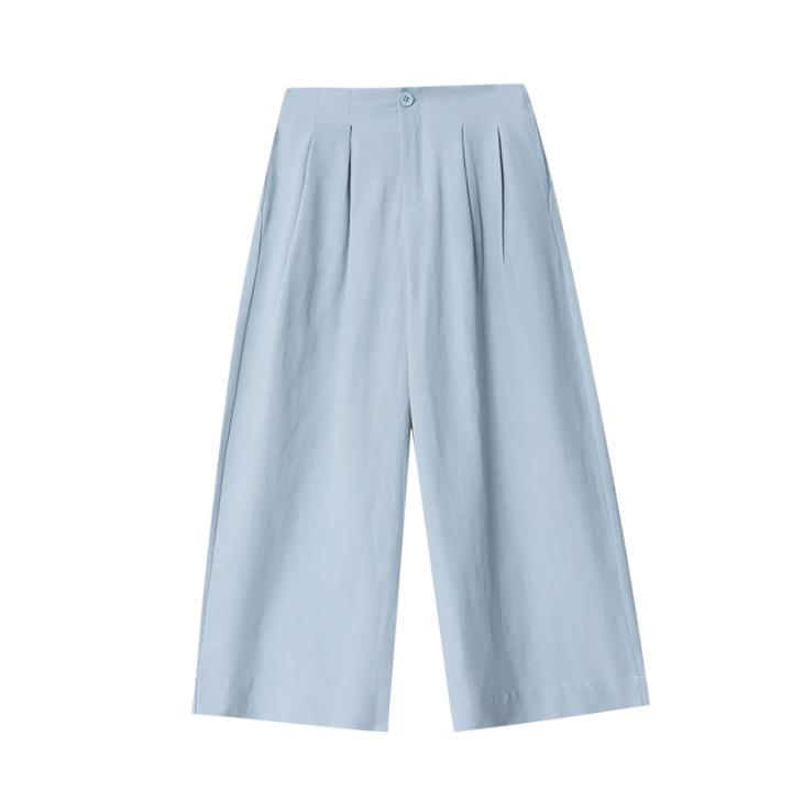 Petite Blue Wide Leg Trousers  |  Womens Co-Ord Sets Clothing Co-Ord Sets