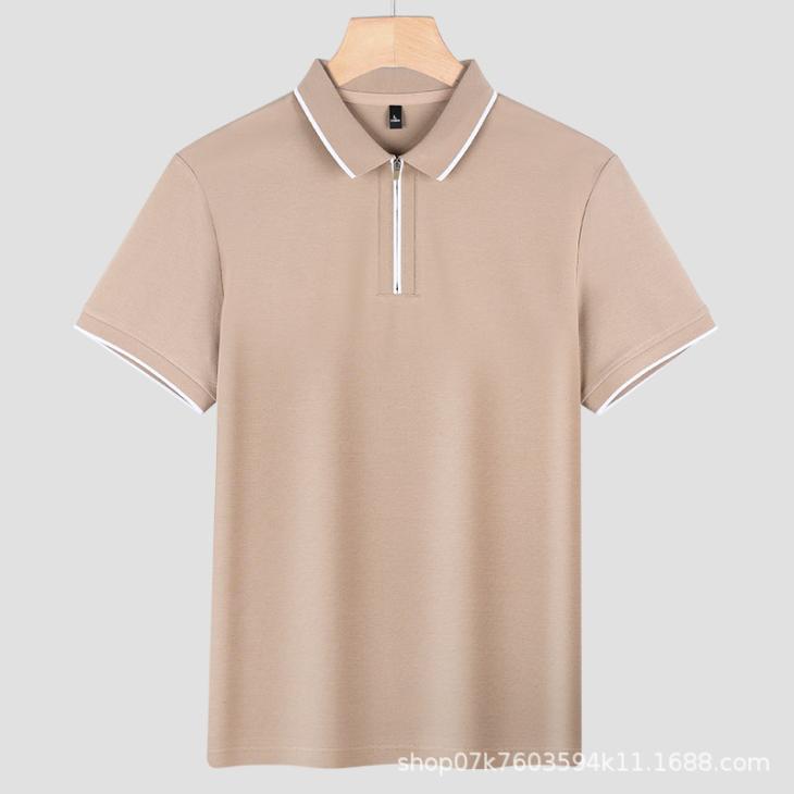 Pink Pique Slim Fit Tipped Polo Shirt  |  Mens Tops Clothing Mens