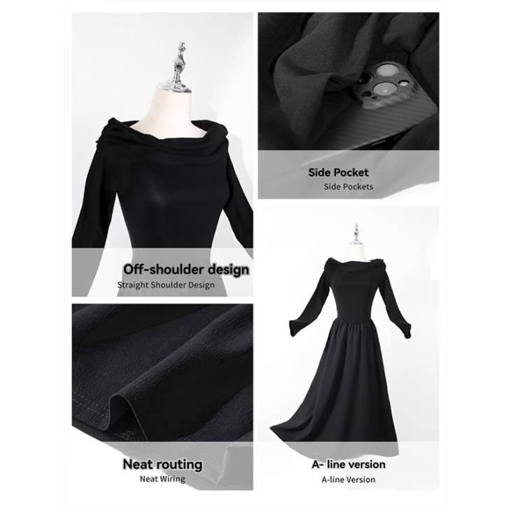 Plus Black Satin Off Shoulder Blouse  |  Womens Tops & T-Shirts Clothing Tops & T-Shirts