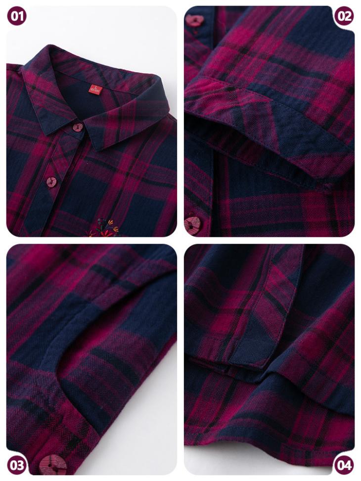 Red Regular Fit Flannel Check Shirt  |  Mens Tops Clothing Mens